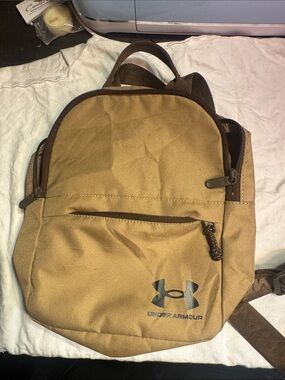 Under Armour Brown/Tan Small Everyday Backpack